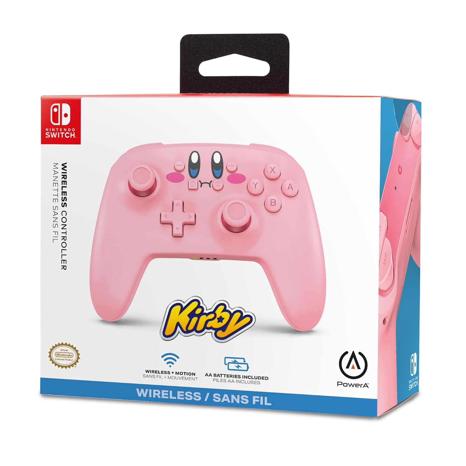 PowerA Wireless Controller for Nintendo Switch - Kirby Mouthful PowerA Wireless Controller for Nintendo Switch - Kirby Mouthful
